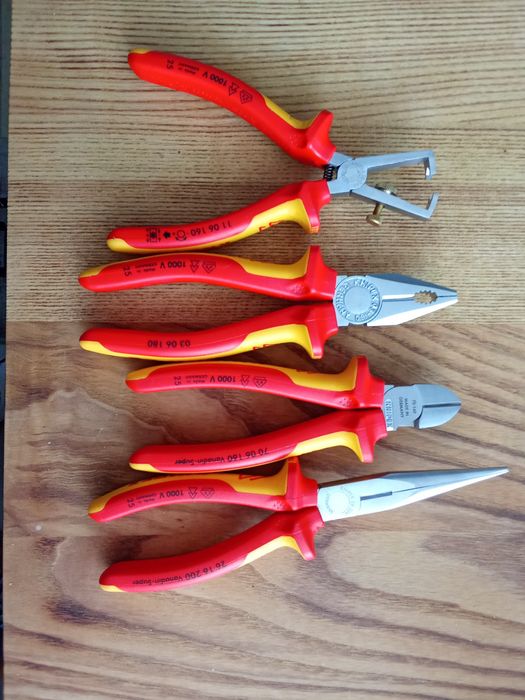 Zestaw narzędzi knipex dla elektryka nowe oryginał