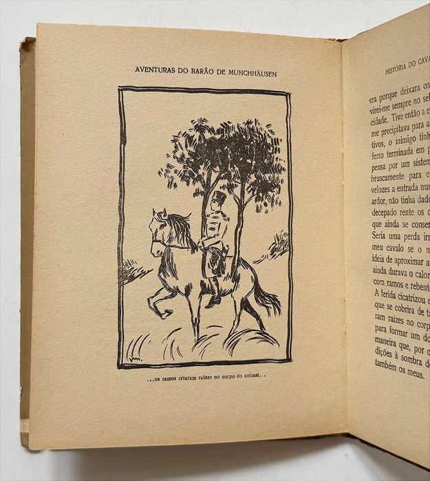 1946?_Henriques Marques Júnior, AVENTURAS DO BARÃO DE MUNCHHÄUSEN. Ilustrações de Maria Vasconcelos.