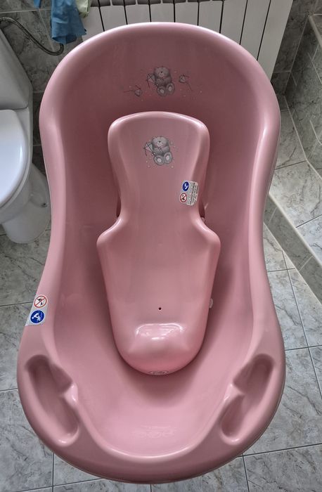 Komplet wanienka 84cm, fotelik maltex plus stelaż