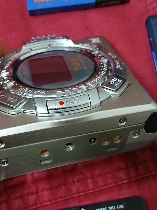 Leitor Minidisc Sharp antigo