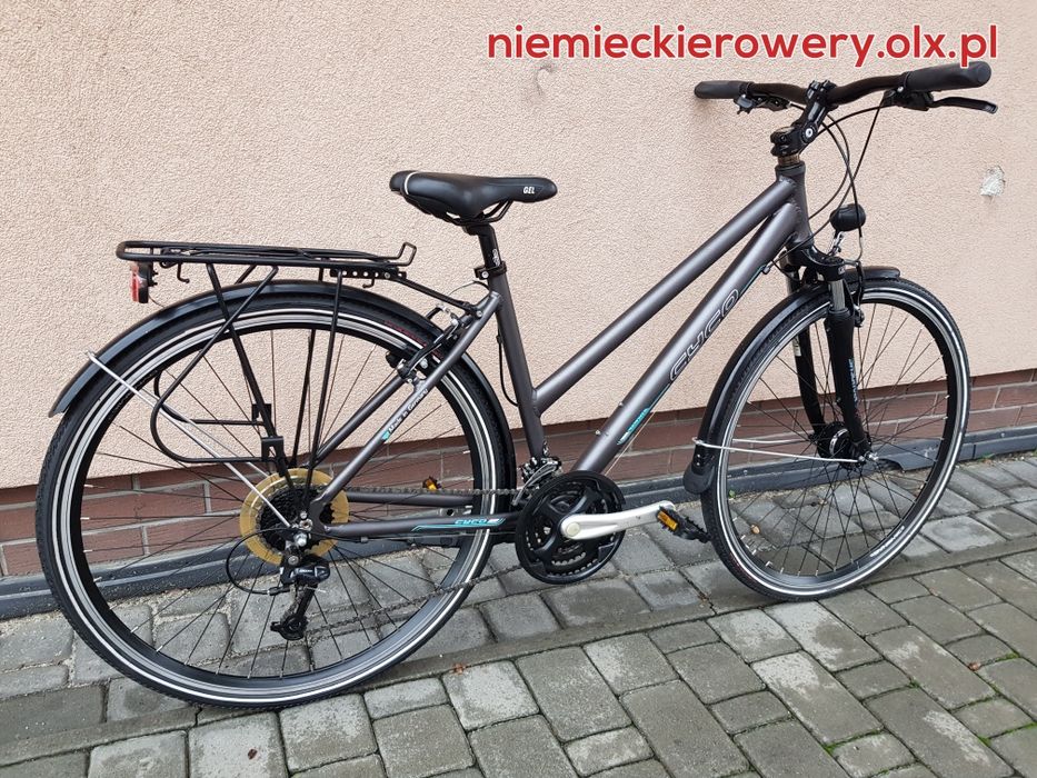 Rower damski crossowy CYCO koła 28 SHIMANO DEORE aluminium WYSYŁKA