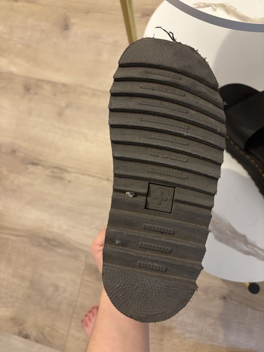 Dr Martens voss quad Sandały damskie gruba podeszwa