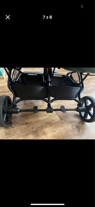 Wozek blizniaczy lub rok po roku