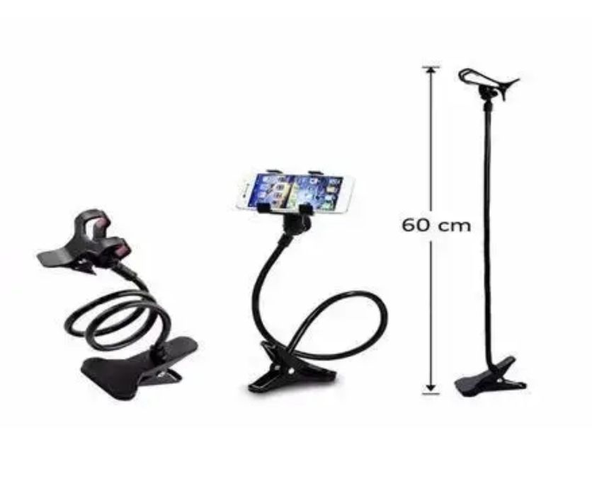 Гибкий держатель для телефона на прищепке