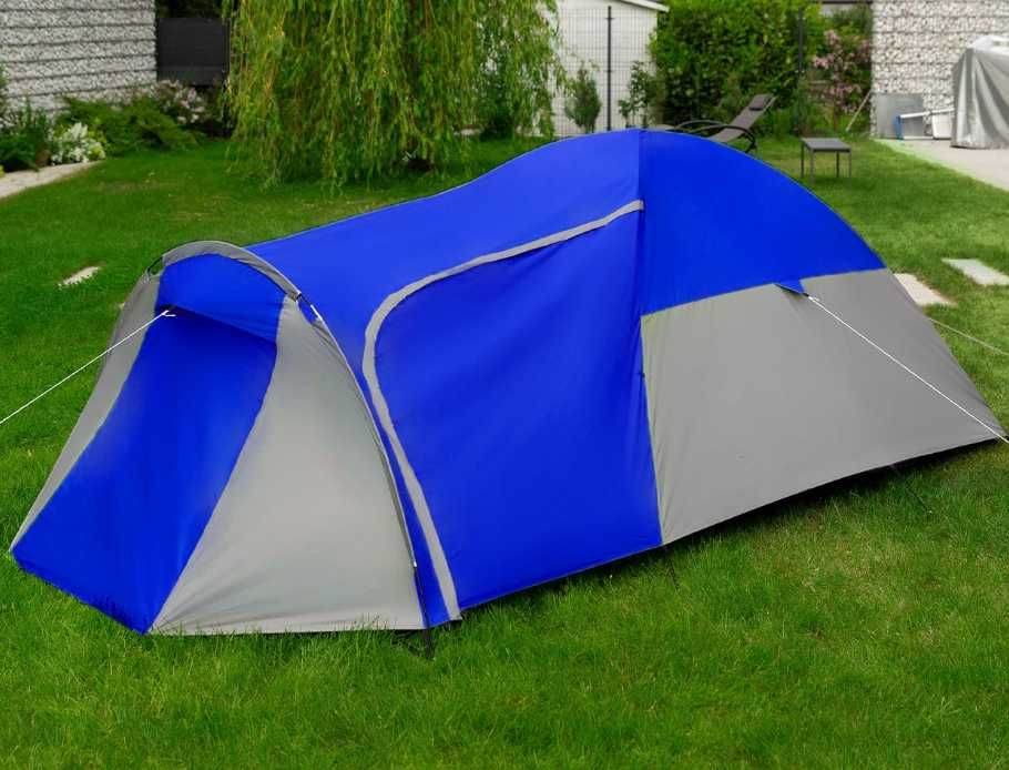 2w1 Mocny XXL Nowy Namiot Turystyczny Kempingowy Wodoodporny 3 osobowy
