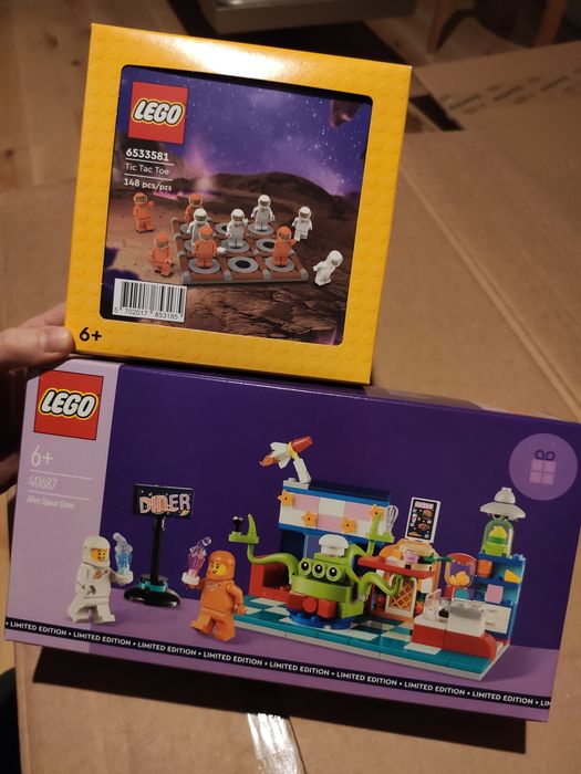 LEGO Kółko i krzyżyk +  Kosmiczna restauracja