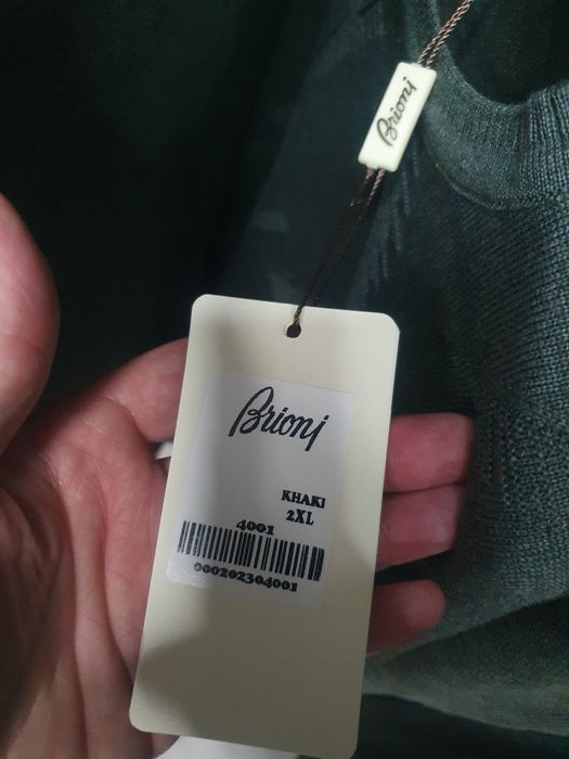 Свитшот мужской Brioni итальянский джемпер