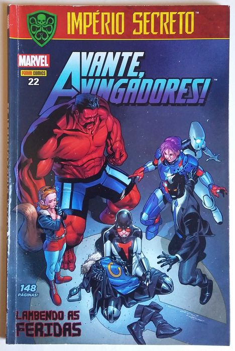 Avante Vingadores  3ª serie  Nº 20 / 22