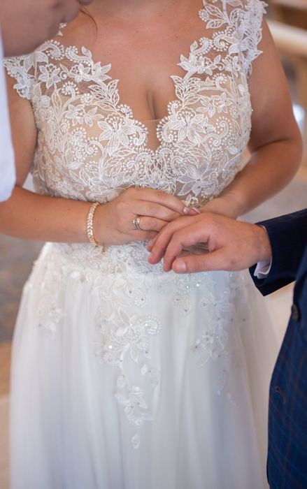 Suknia ślubna model IMAN z kolekcji Estera