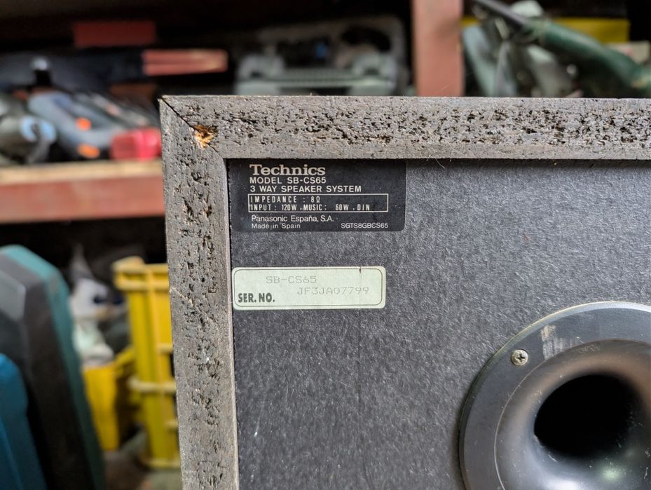 Głośniki kolumny Technics SB-CS65