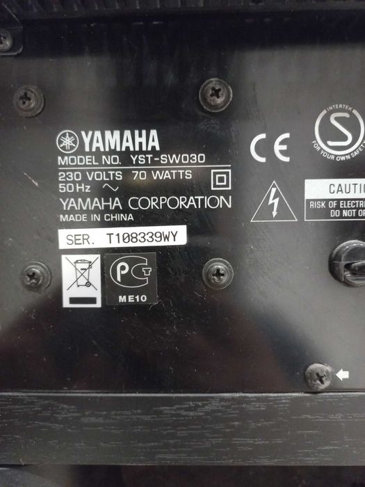 Subwoofer Yamaha yst-sw030