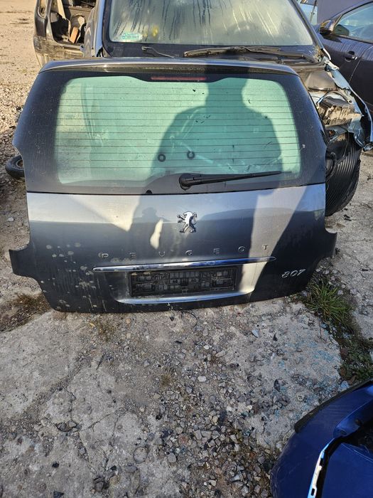 Peugeot 807 Klapa Bagażnika Tył