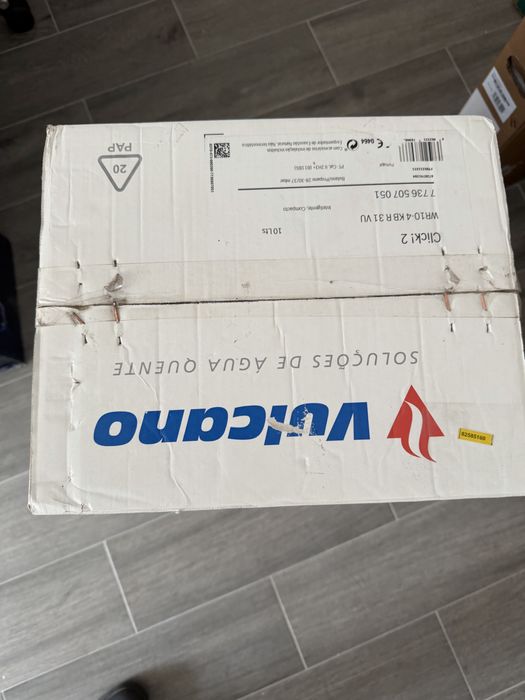 Esquentador VULCANO WRB 10-4 (10 L - Atmosférico - Butano/Propano) - Novo