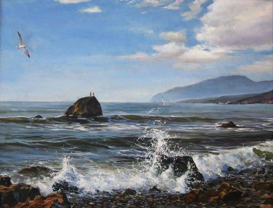 Морські пейзажі в наявності та на замовлення. Художник Іван Чернов
