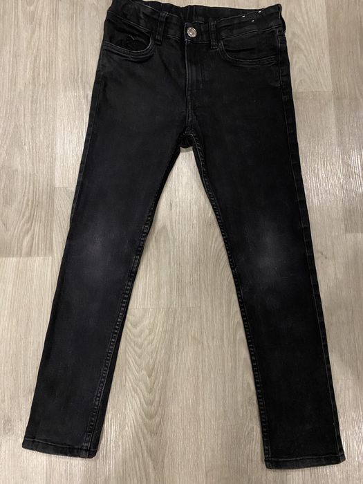 Джинси 140розміру+сині штани в подарунок