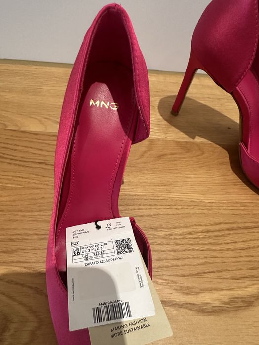 Босоніжки Mango  жіночи на  підборах