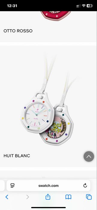 Obudowa do zegarka Audemars Piguet x Swatch 2026
