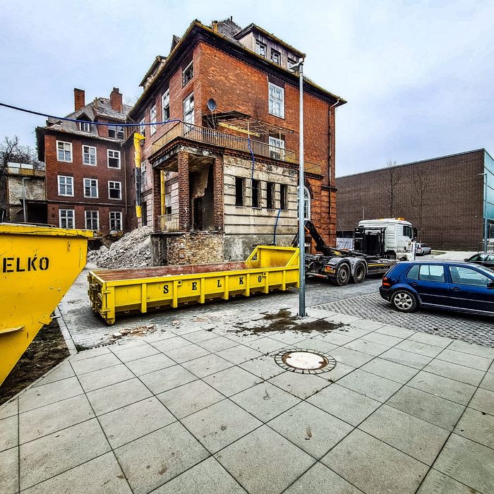 NAJLEPSZA OFERTA Kontenery skip na gruz śmieci wywóz gruzu odpadów Str