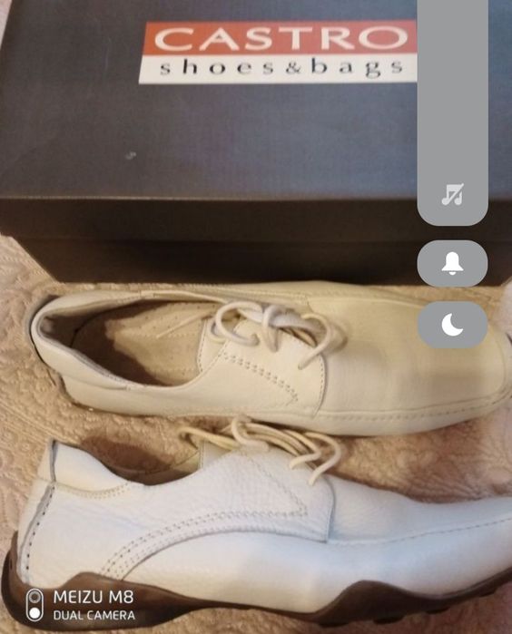 Стильні шкіряні черевики 41.