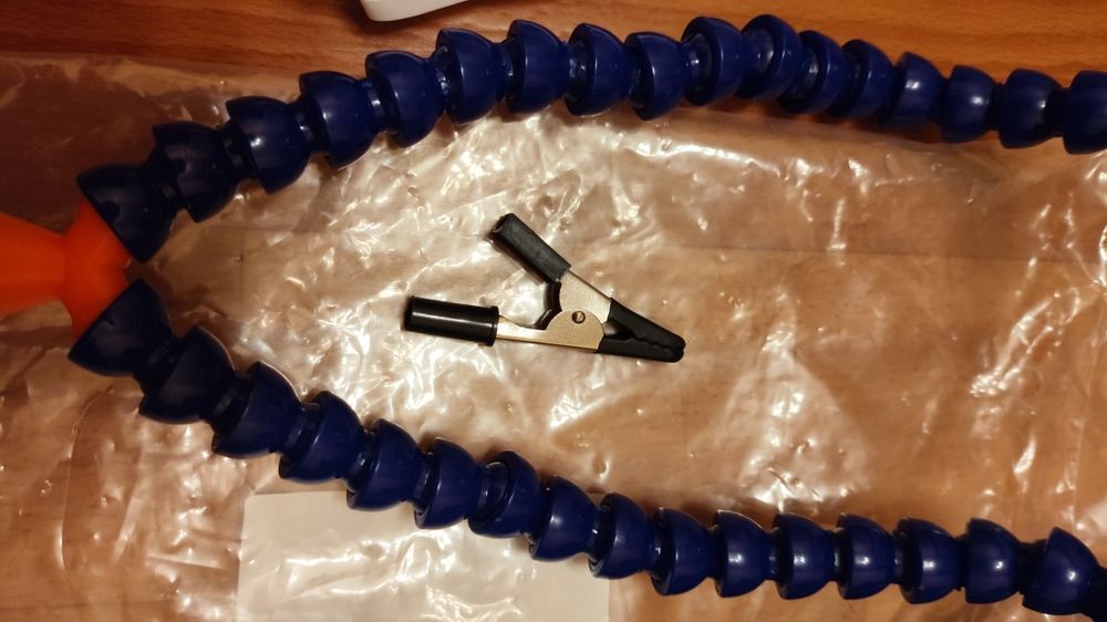 Держатель для Пайки "Третья Рука" 5 Гибких Лап Струбцина Электроника