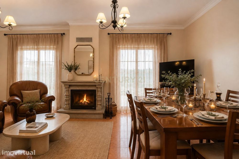 “Uma casa para viver — Moradia T4 Isolada com Jardim - Garagem - Terra