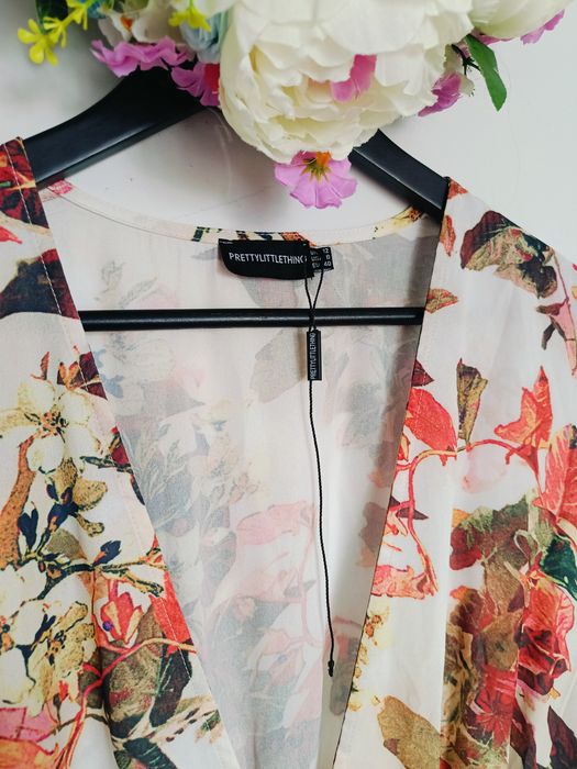 Sukienka elegancka długa maxi Prettylittlething40