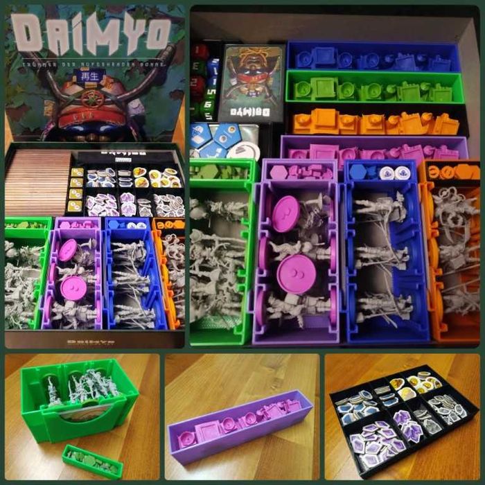 Insert organizer do gry Daimyo: Odrodzenie Imperium