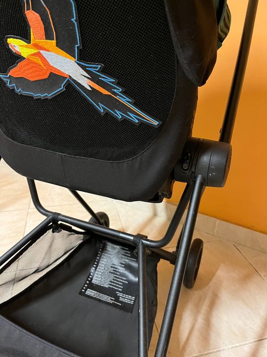 Carrinho cybex edição limitada birds of paradise