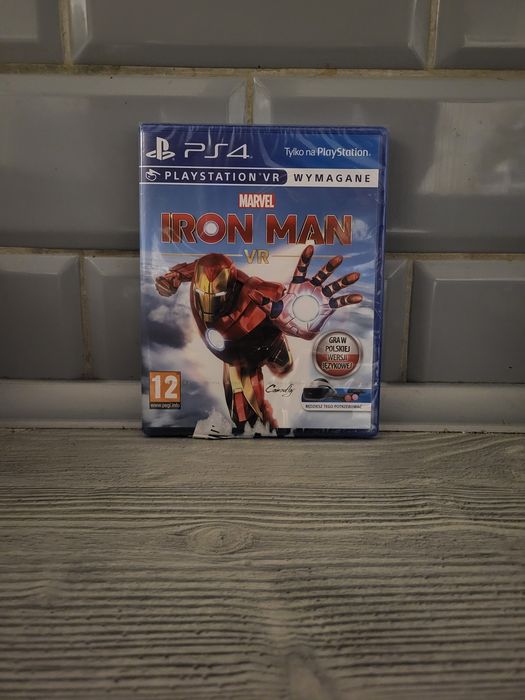 Marvel Iron man vr ps4 nowe folia!!