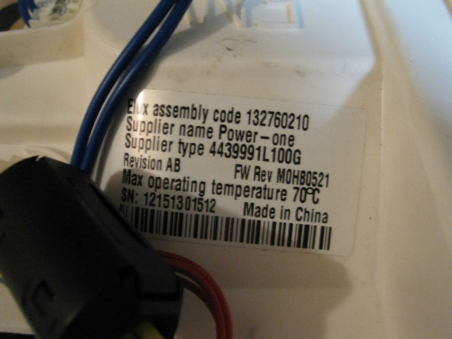 Pralka Elektrolux EWT1567VDW części