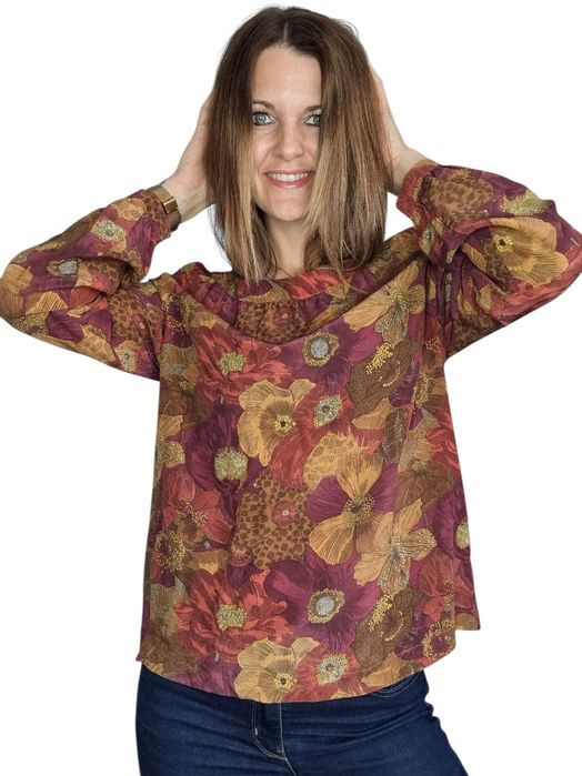 Śliczna bluzka italy 0039 rozmiar s/m