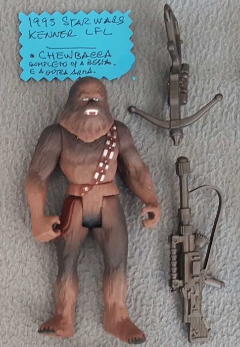 1995 - Chewbacca - Figura STAR WARS, Guerra das Estrelas - Kenner LFL