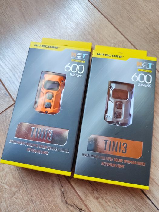 Nitecore TINI 3 600 Lumen Multi-Color Rechargeable Keychain