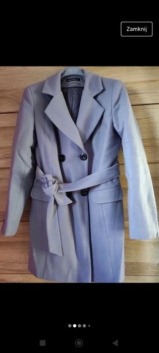 Płaszcz szary Nicoll Nowy M/L