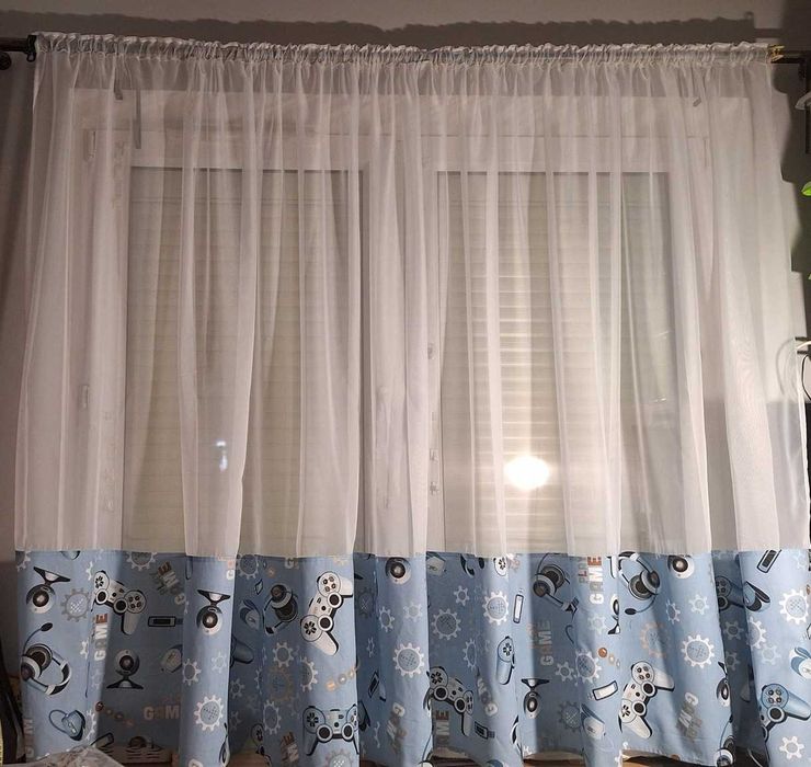 dziecko / chlopiec firanka 300/100 cm