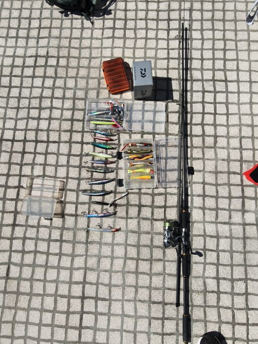 Conjunto pesca spinning