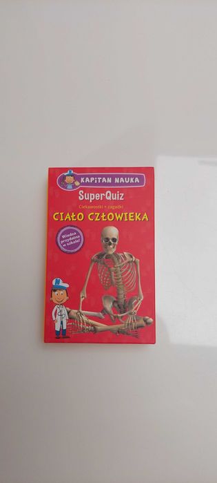 Ciało człowieka - SuperQuiz- Kapitan Nauka, jak nowy, powystawowy