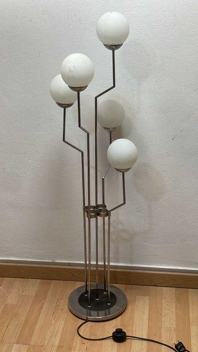 Candeeiro Vintage anos 50 impecável 142 cm altura