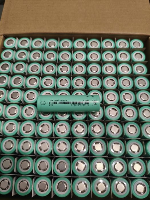 Акумулятор Eve inr 18650 33v 3200mah клас А