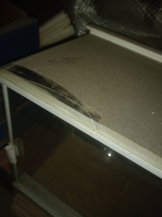 Terrarium szklane 60x40x30