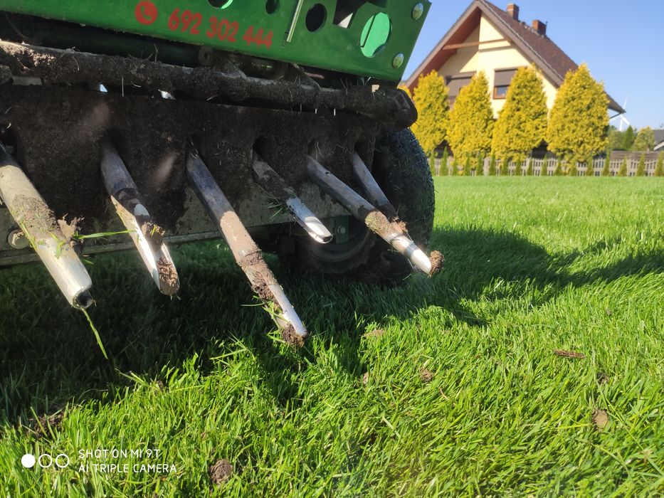 Aerator rurkowy areator wertykulator