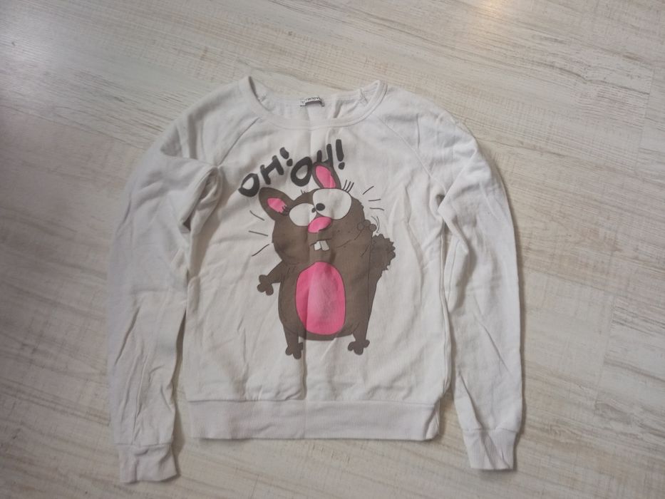 Biała bluza dziewczęca Terranova XS