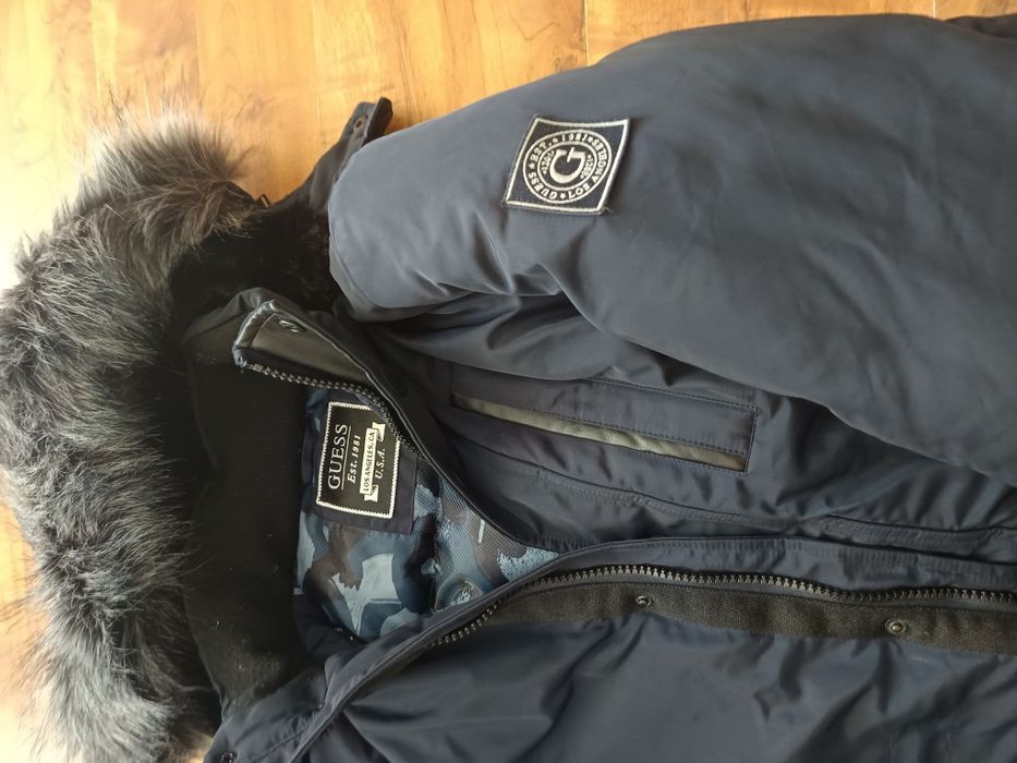 Kurtka parka męska Guess