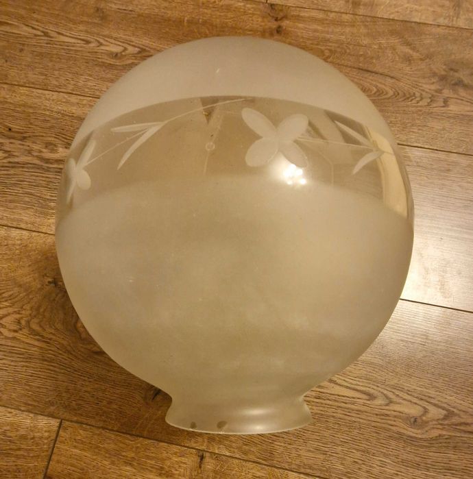 Плафон стекляный шаровидный