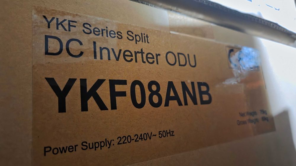 Pompa ciepła York 8kW YKF08ANB + Split YKF100ANBE9