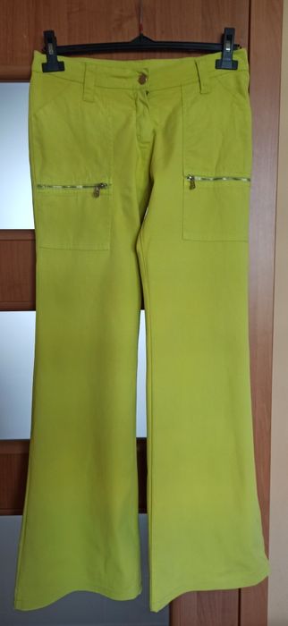 Spodnie damskie dzwony rm. S/M italy moda