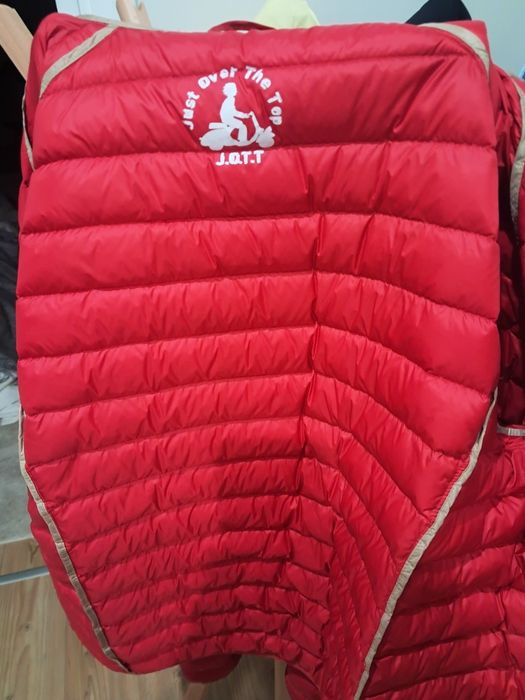 Casaco JOTT penas vermelho XL