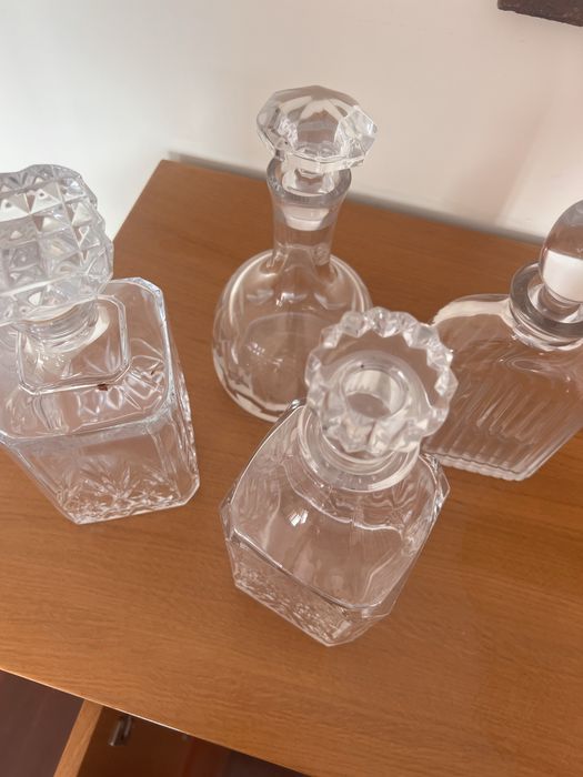 Conjunto de serviço de bebidas de cristal