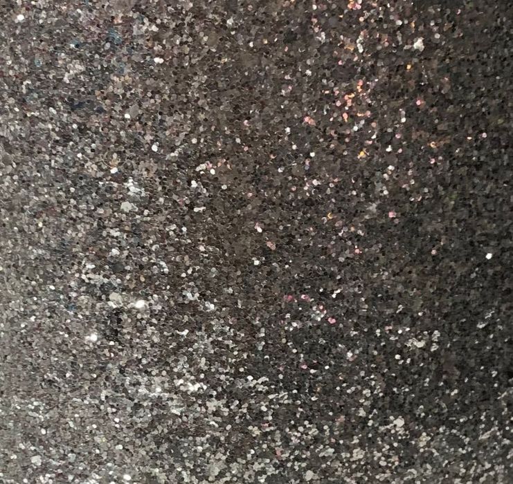 Abajur de cor prateado