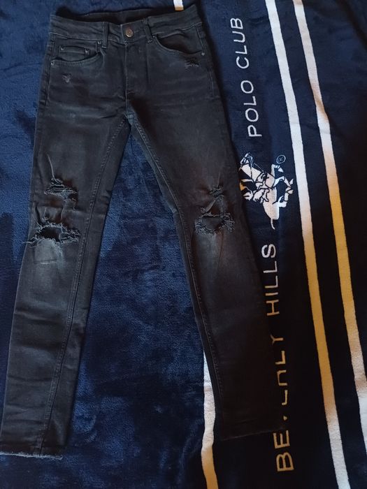 Spodnie jeansowe męskie